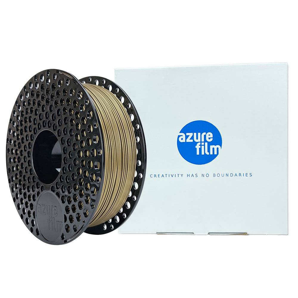 Azurefilm PLA Gold 1,75 mm 1kg 2 Azurefilm PLA Gold 1,75 mm 1kg - Billede 2