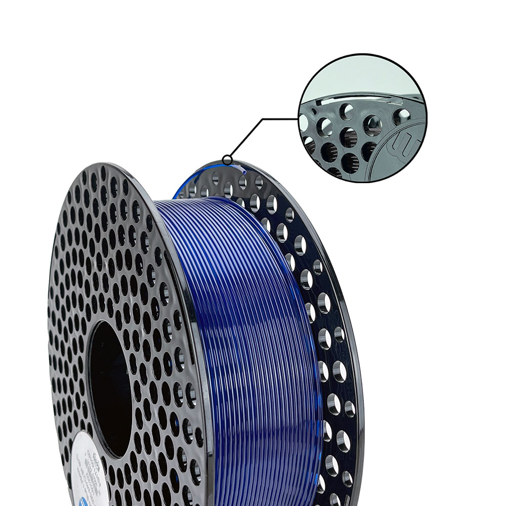Azurefilm PETG Dark Blue 1kg 1,75 mm 2 Azurefilm PETG Dark Blue 1kg 1,75 mm - Billede 2