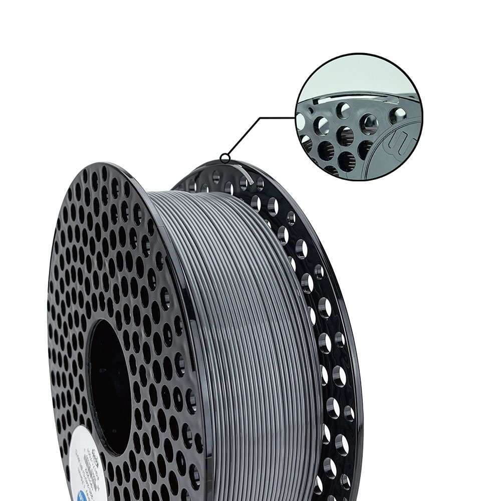 Azurefilm PETG Grey 1,75mm 1kg 2 Azurefilm PETG Grey 1,75mm 1kg - Billede 2