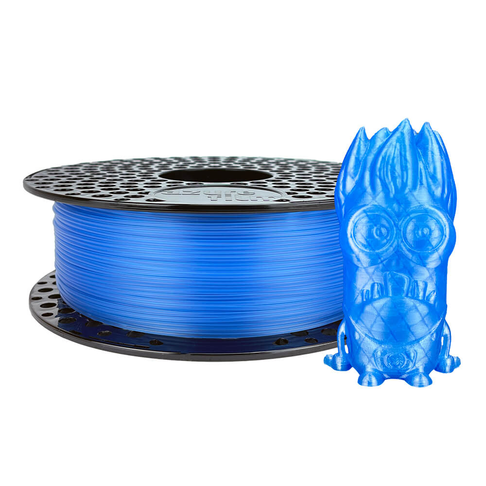 Azurefilm PLA Blue Transparent 1,75 mm 1kg 1 Azurefilm PLA Blue Transparent