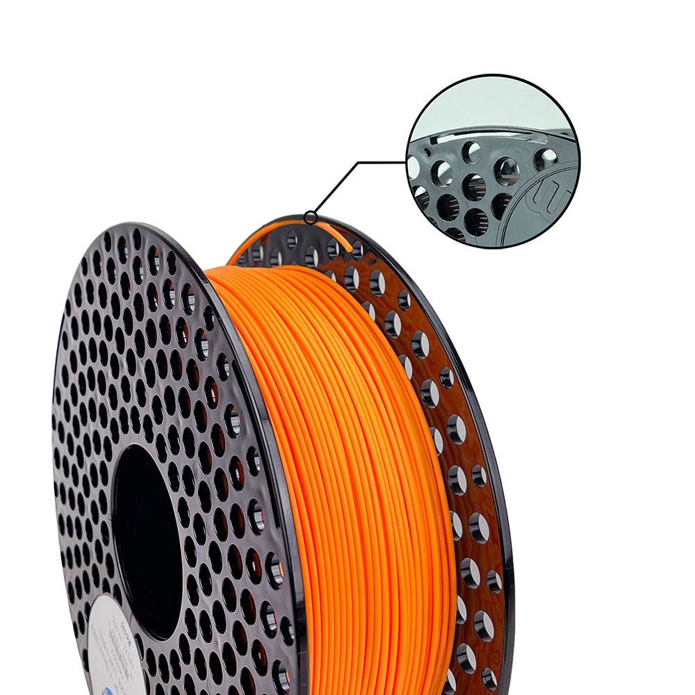 Azurefilm PLA Neon Orange 1,75 mm 1kg 3 Azurefilm PLA Neon Orange 1,75 mm 1kg - Billede 3
