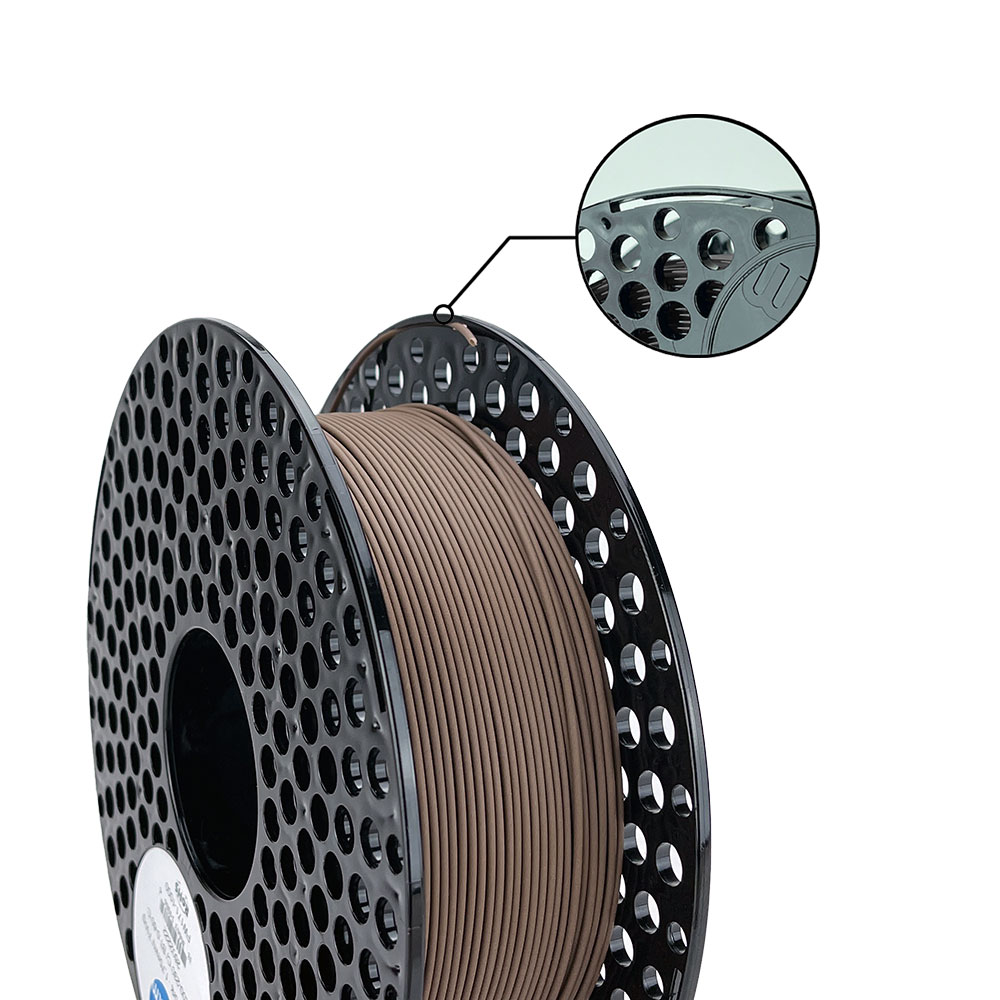 Azurefilm PLA Cork 1,75 mm 0.75kg 3 Azurefilm PLA Cork 1,75 mm 0.75kg - Billede 3