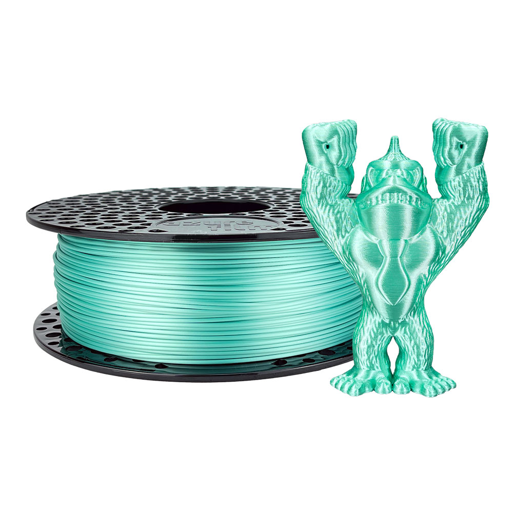 Azurefilm Silk Turquoise Blue 1kg 1,75 mm 1 Azurefilm Silk Turquoise Blue