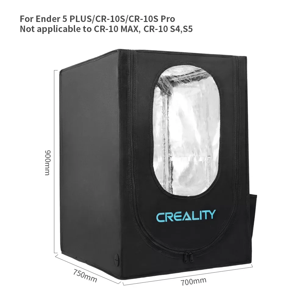 Creality Enclosure BIG til Ender 3, Ender 5 serien, CR-10, CR-10S, CR-10V2, CR-10S Pro, CRX, Ender 5 Plus 1 Creality Enclosure BIG