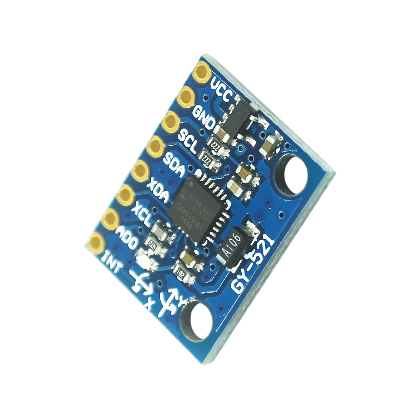 MPU-6050 3 Axis Gyroscope og Accelerometer GY-521 2 MPU-6050 3 Axis Gyroscope og Accelerometer GY-521 - Billede 2
