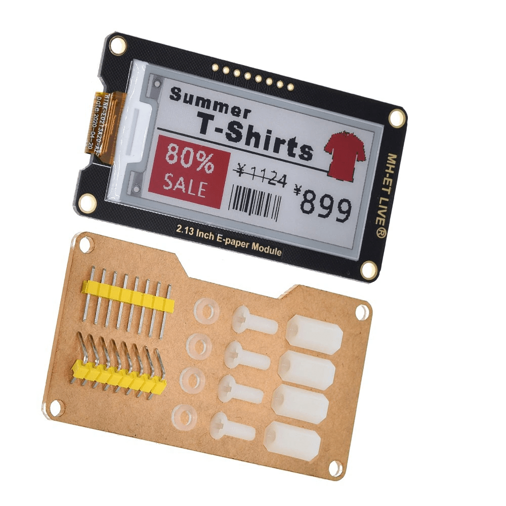 E-ink display 2.13" 3 E-ink display 2.13" - Billede 3
