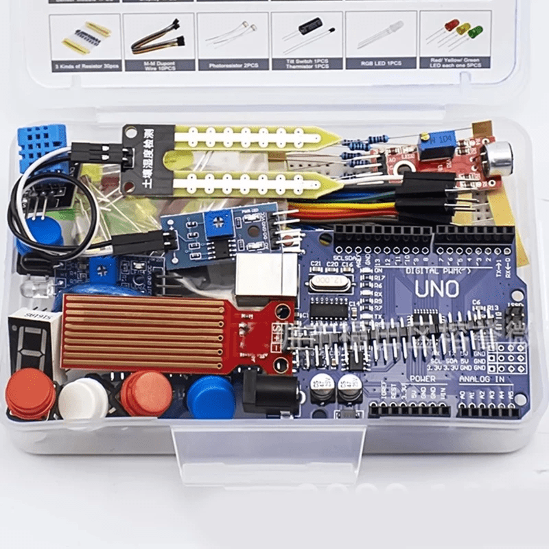 Arduino UNO Basic Starter Kit 79 pcs. 3 Arduino UNO Basic Starter Kit 79 pcs. - Billede 3