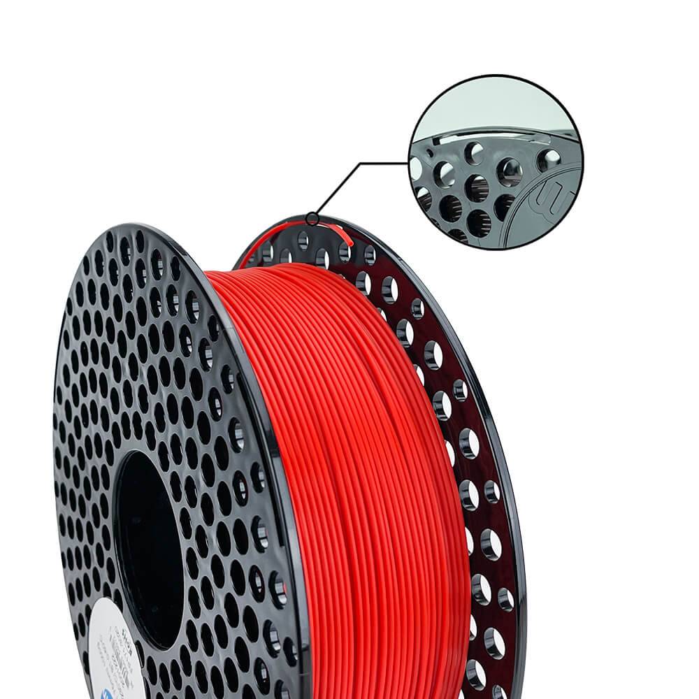 Azurefilm ABS Plus Filament Red 1,75 mm 1kg 3 Azurefilm ABS Plus Filament Red 1,75 mm 1kg - Billede 3