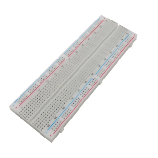 Breadboard 830 Pin / Brødbræt / Fumlebræt til prototyper og kredsløbs design eksperimenter 163.5×53.3mm 830 Pin