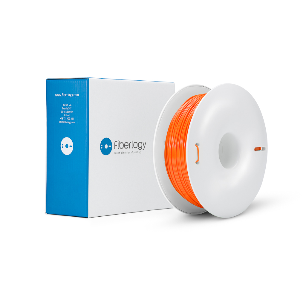 Fiberlogy HD PLA Orange 1.75mm 1 Fiberlogy HD PLA Orange
