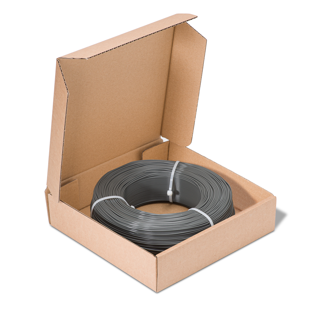 Fiberlogy Refill Easy PLA Graphite 1.75mm 1 Fiberlogy Refill Easy PLA Graphite