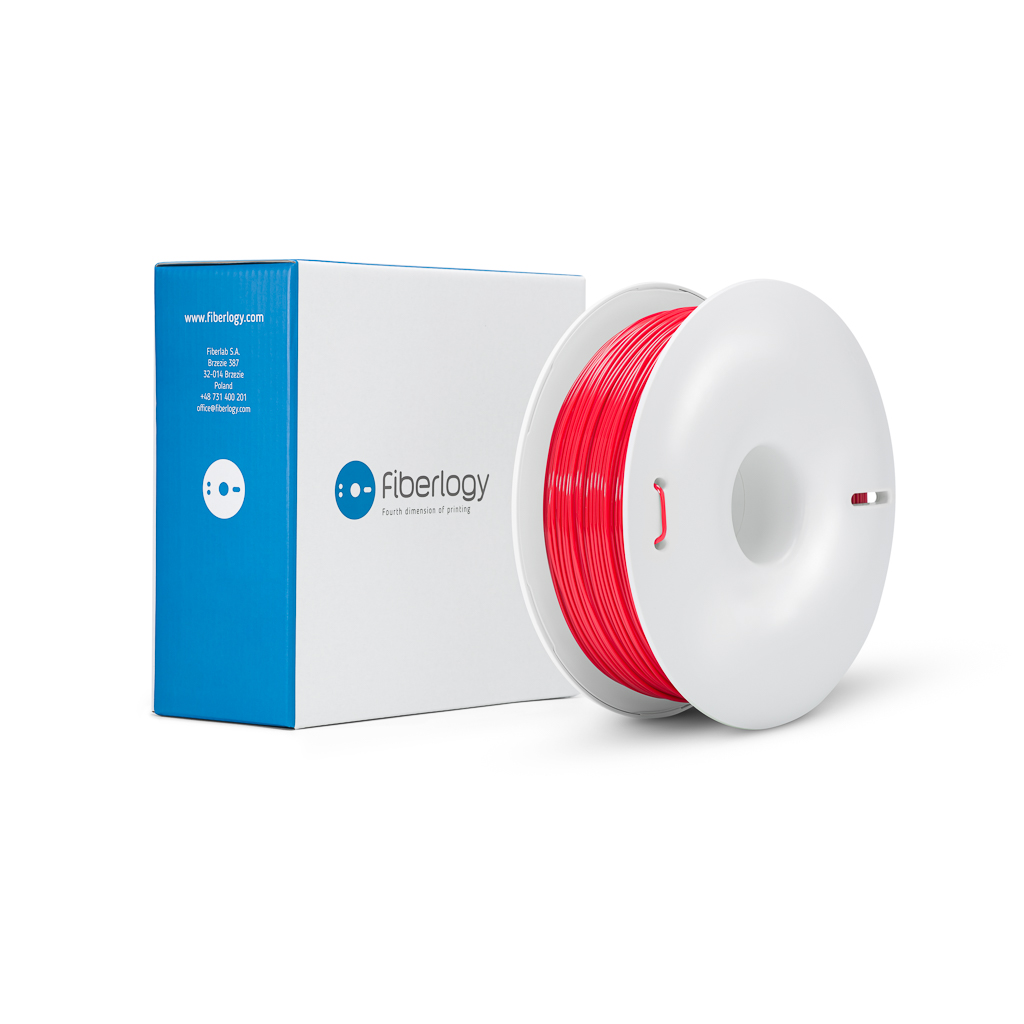 Fiberlogy PCTG Red 1.75mm 1 Fiberlogy PCTG Red