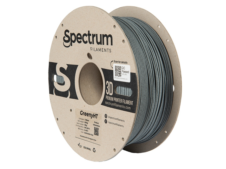 Spectrum Filaments GreenyHT ANTHRACITE GREY 1kg 1.75mm (RAL 7005) 1 Spectrum Filaments GreenyHT ANTHRACITE GREY