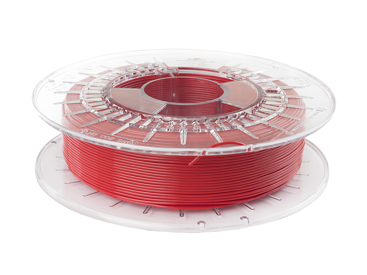 Spectrum Filaments TPU S-Flex 98A BLOODY RED 500g 1.75mm 2 Spectrum Filaments TPU S-Flex 98A BLOODY RED 500g 1.75mm - Billede 2