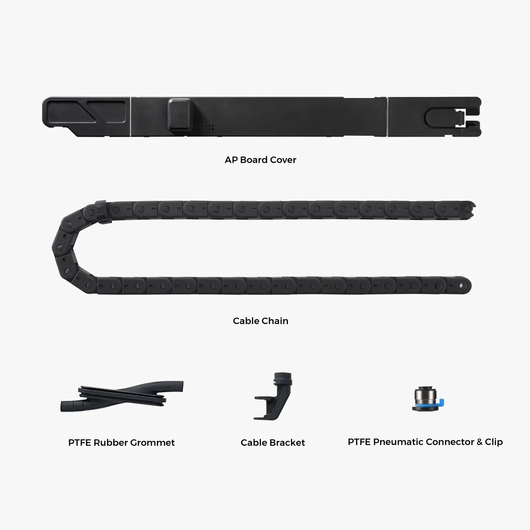 Bambu Lab Cable Chain Assembly X1 Series and P1 Series 2 Bambu Lab Cable Chain Assembly X1 Series and P1 Series - Billede 2