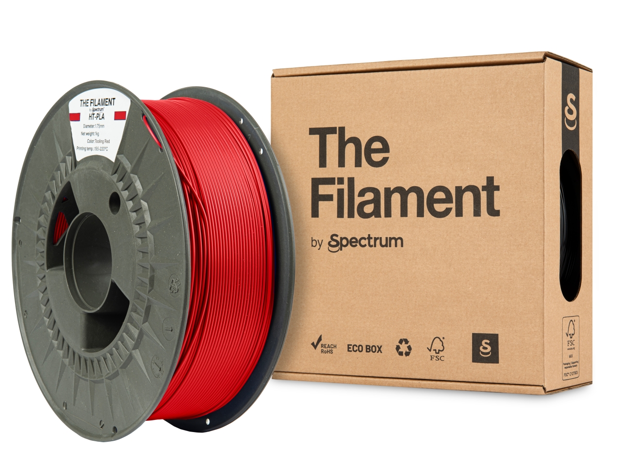 The Filament HT-PLA Tooling Red 1kg 1.75mm 1 The Filament HT-PLA Tooling Red