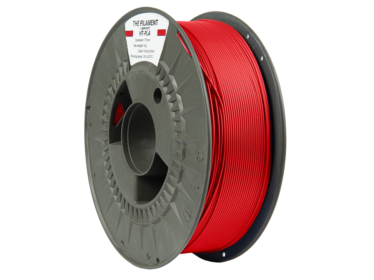 The Filament HT-PLA Tooling Red 1kg 1.75mm 2 The Filament HT-PLA Tooling Red 1kg 1.75mm - Billede 2