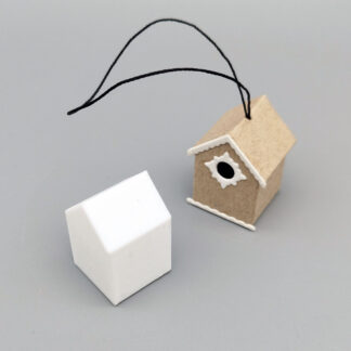 Gummiapan fuglehus model 2